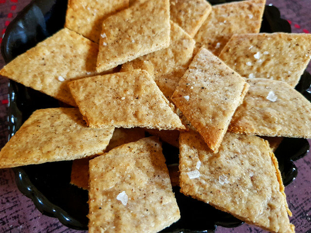 Cracker aus Haferflocken