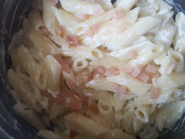 Meine Makkaroni Carbonara