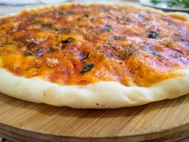 Pizza Marinara nach altem italienischen Rezept
