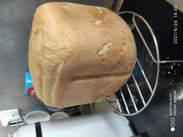 Lockeres Weißbrot aus dem Brotbackautomat