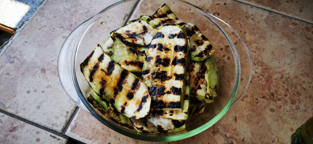 Gegrillte Zucchini