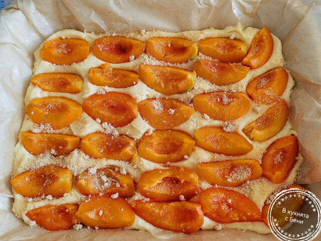 Butterkuchen mit Aprikosen