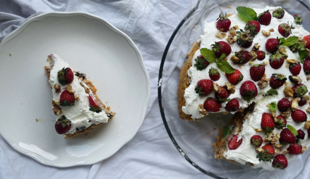 Glutenfreie Karottentorte