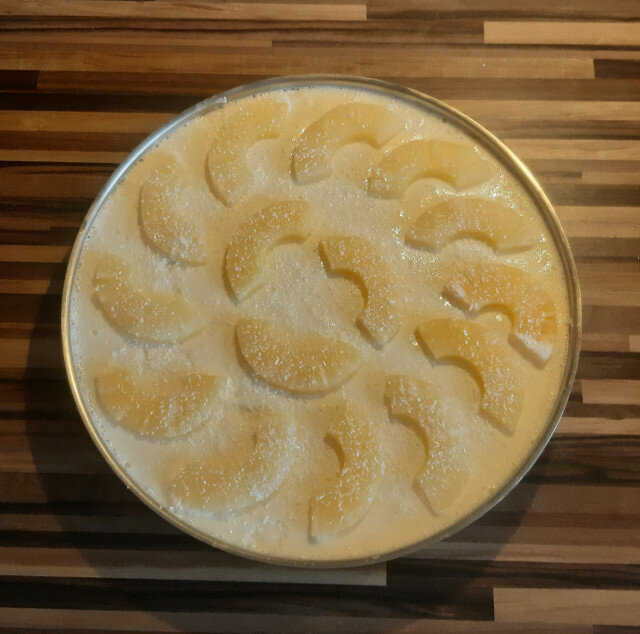 Cheesecake mit Ananas