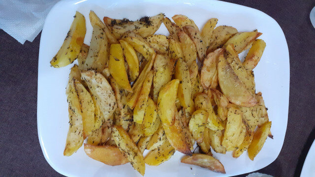 Kartoffeln mit Thymian und Oregano