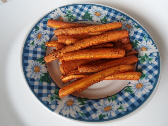 Karotten im Ofen