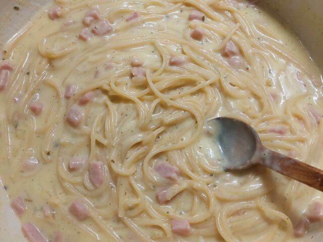 Einfache Spaghetti Carbonara